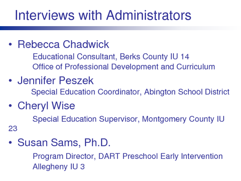 Special Education Training